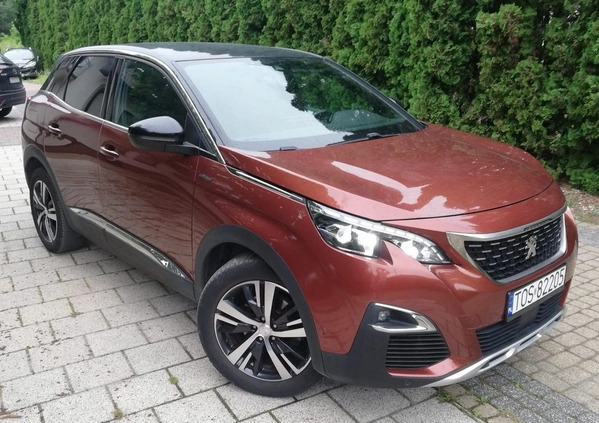 Peugeot 3008 cena 68000 przebieg: 121070, rok produkcji 2018 z Zawichost małe 742